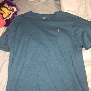 XLT polo shirt with small stain...